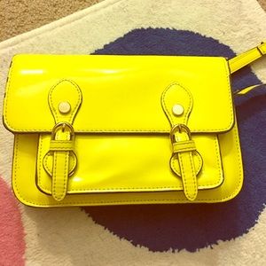 Steven By Steve Madden yellow cross body bag